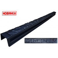 Форма для стовпа розпашна №44 "Крупний бут" з пазами. Розміри 120х120х2200 мм Форма для стовпа розпашна №44 "Крупний бут" з пазами. Розміри 120х120х2200 мм