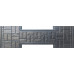 Форма протиусадочної плити під пам'ятник №15.2. Розміри 2000х600х50мм, виріз 870х100мм