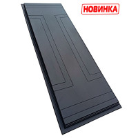 Форма противоусадочной плиты под памятник №17.3. Размеры 1960х650х50мм.