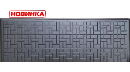 Форма протиусадочної плити під пам'ятник №6.2. Розміри 1900х650х50мм