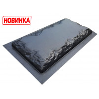 Форма для фасадної плитки №35. Розміри: 390х190х30 мм (13,5 шт/м2)