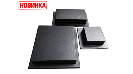 Формы для тротуарной плитки "Лайнстоун". Размеры: 300х300х60, 300х150х60, 150х150х60 мм.
