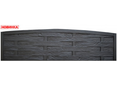 Форма для забора из АбС №204. Размеры: 2000х550х40 мм