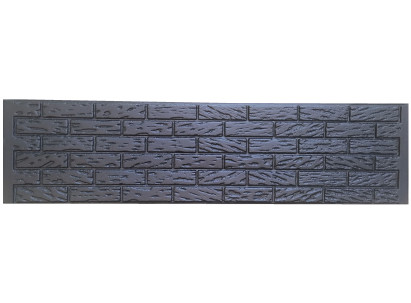 Форма для забора из АбС №207. Размеры: 2000х500х40 мм