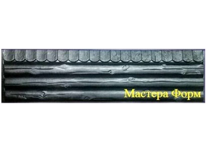 Форма для паркану з АбС №191. Розміри: 2000х500х40 мм